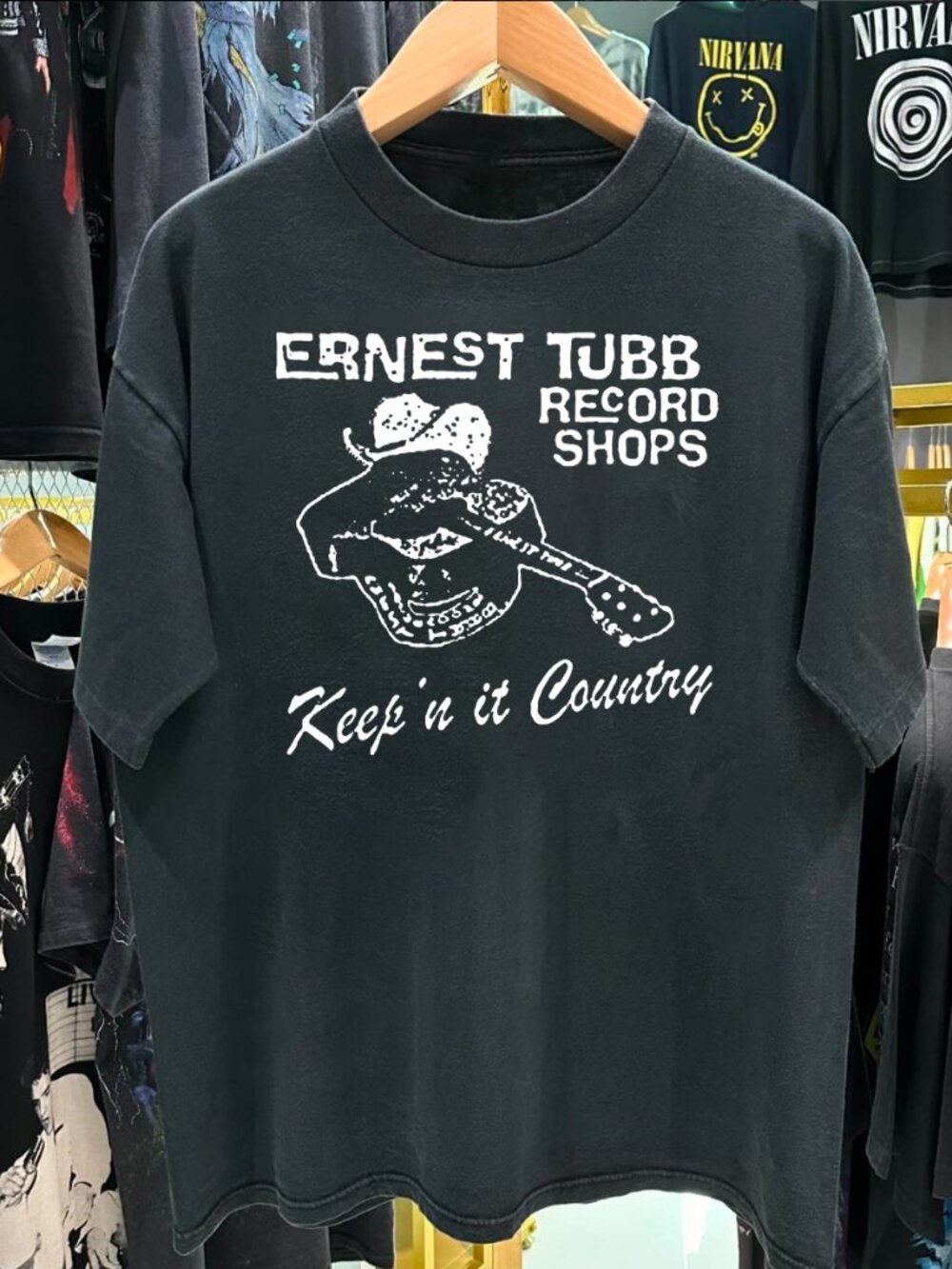 Ernest Tubb Record Graphic Unisex T Shirt